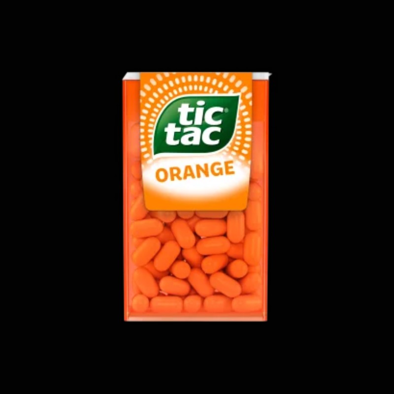 Cukorka Tic-Tac Narancs 18g