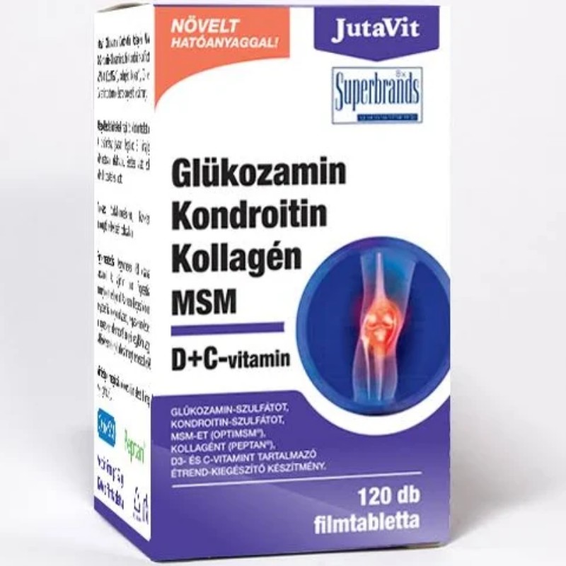 Vitamin JutaVit Glükozami Kondroitin Kollagén 120db