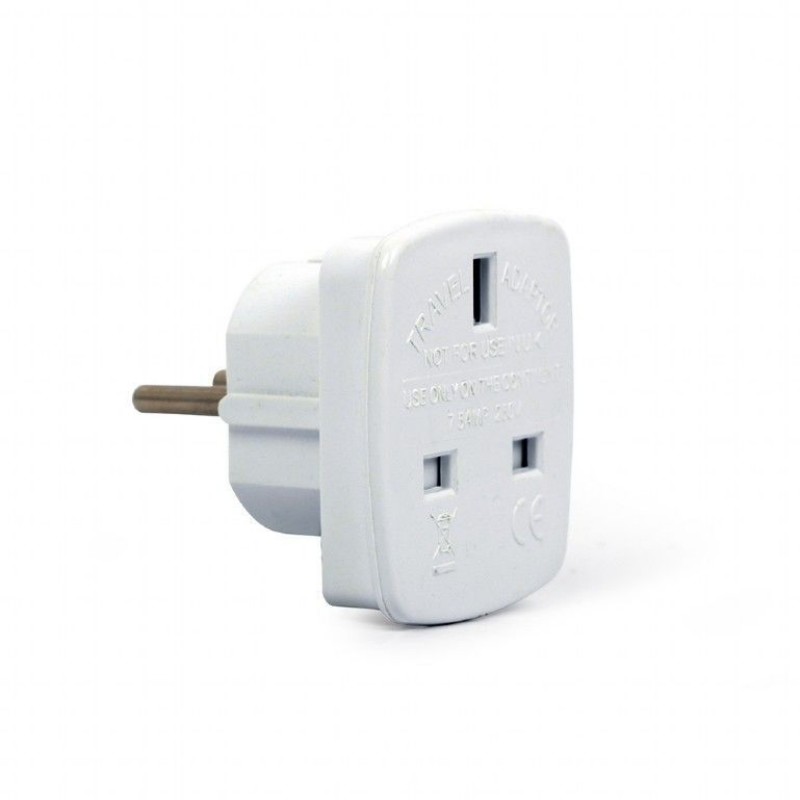 Adapter Gembird EU-UK utazó adpter A-AC-UKEU-001