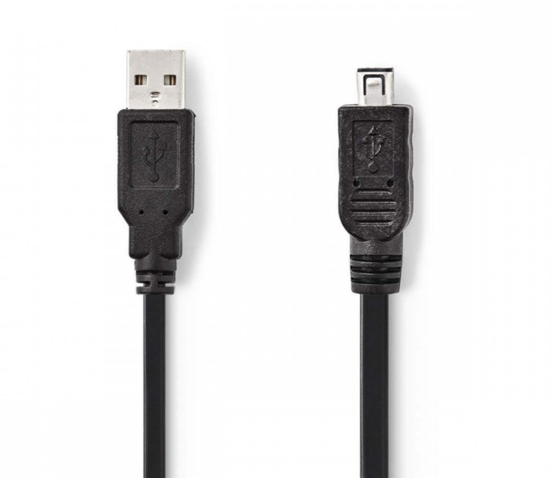 Kábel Nedis USB A -> Mini USB 4pin 2m