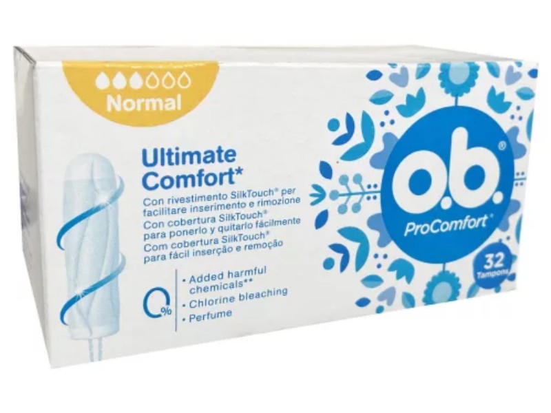 Tampon OB ProComfort Normal Blossom 32db