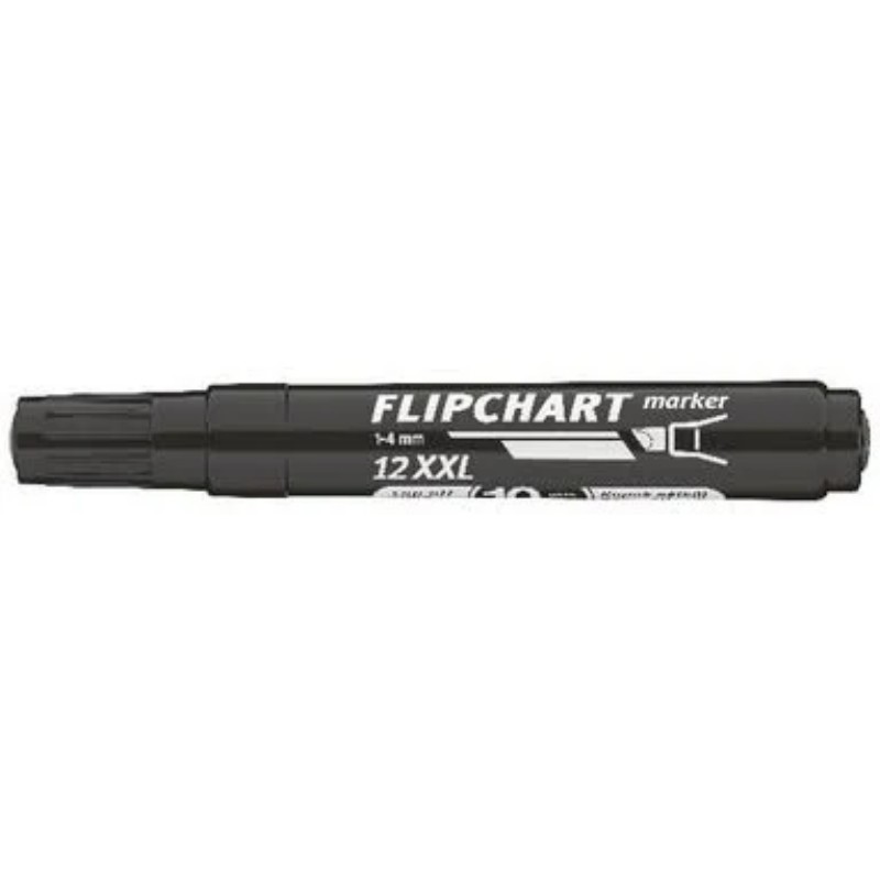 Marker Ico flipchart XXL 1-4mm fekete