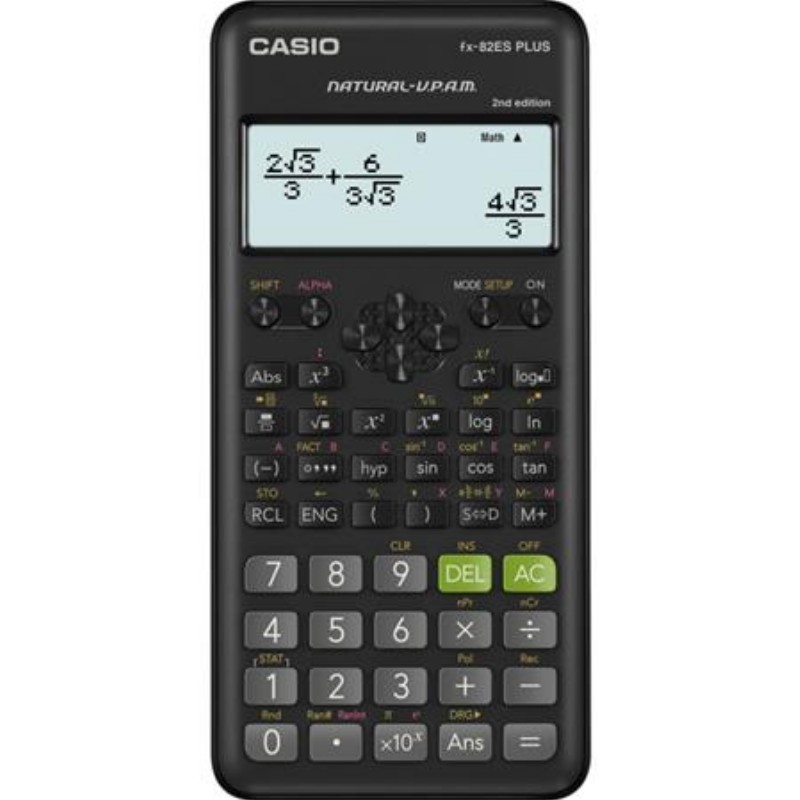 Számológép Casio FX 82 ES Plus tudományos 252 funkció