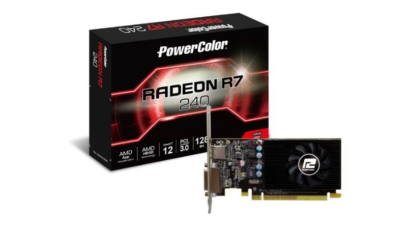 VGA PowerColor Radeon R7 240 4GB GDDR5