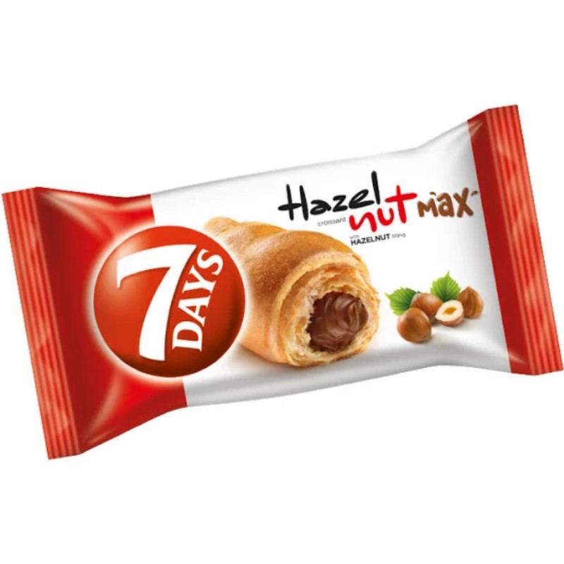 Croissant 7Days Mogyorós 80g