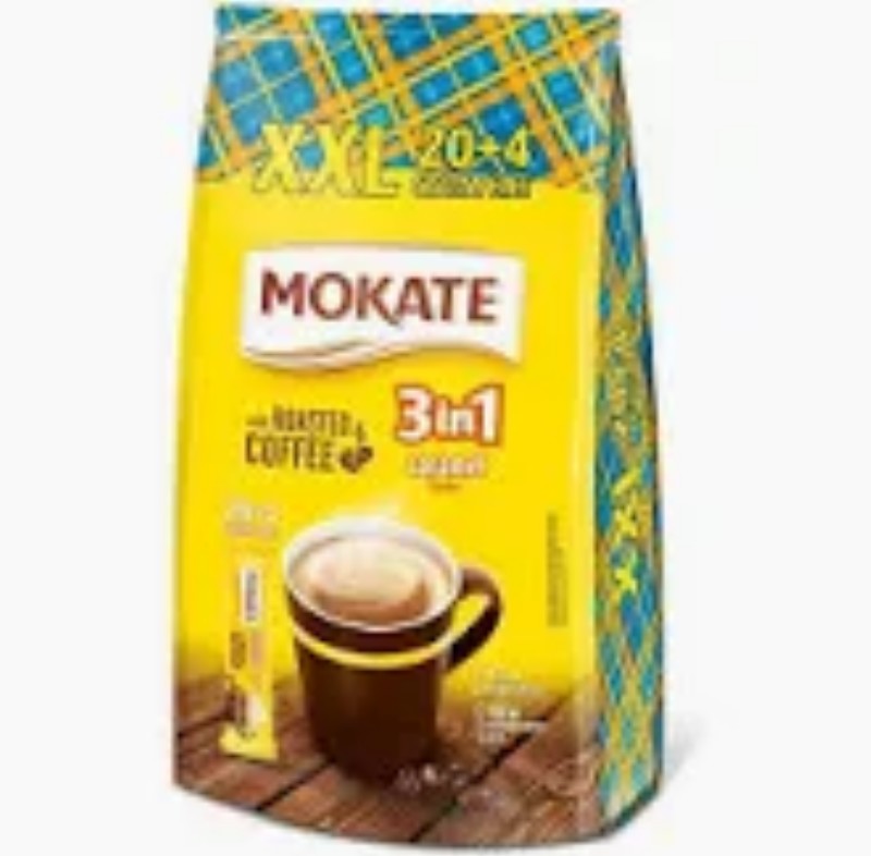 Kávé Mokate 3in1 karamel 24x17g