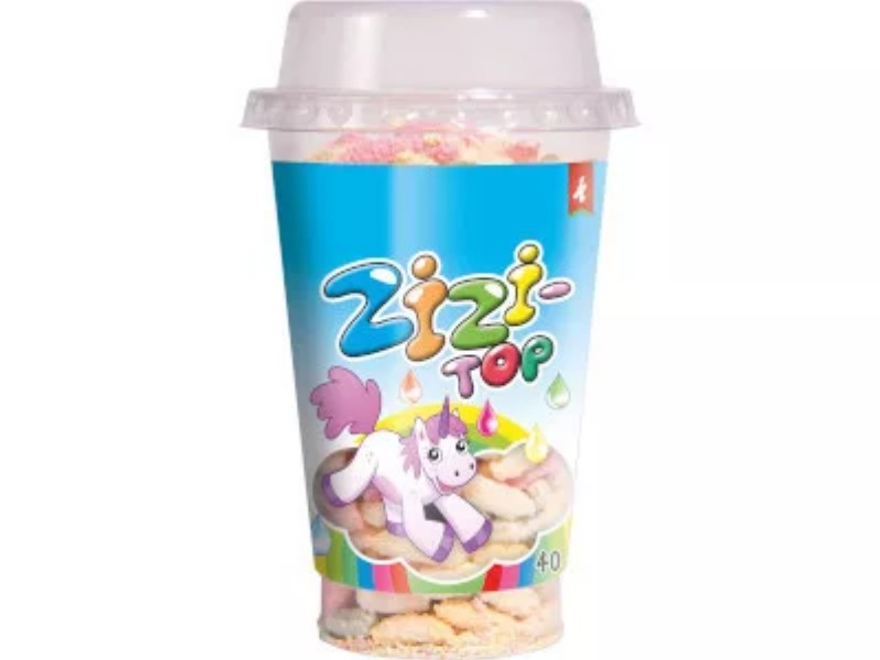 Puffasztott rizs Igazi-Zi 40g Vegyes gyümölcs íz