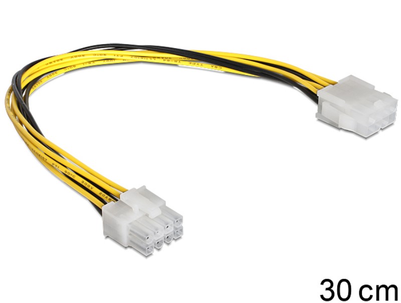 Adapter Delock 8 Pin hosszabbító