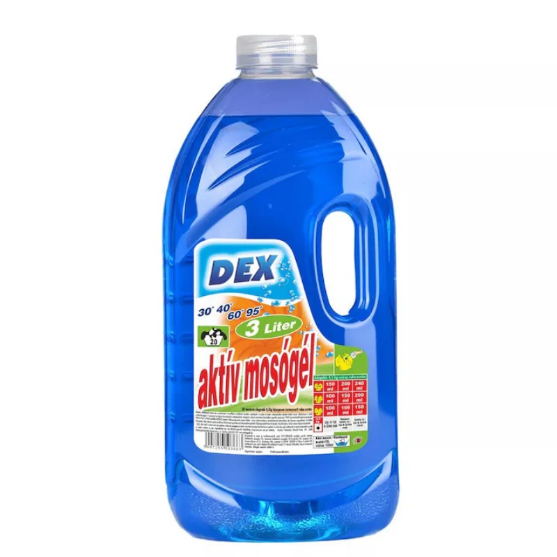 Folyékony mosószer Dex 3L Kék