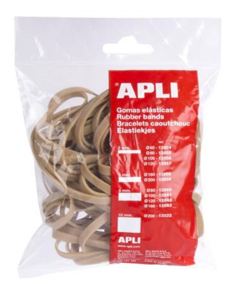 Postázógumi Apli 160x5mm 100g