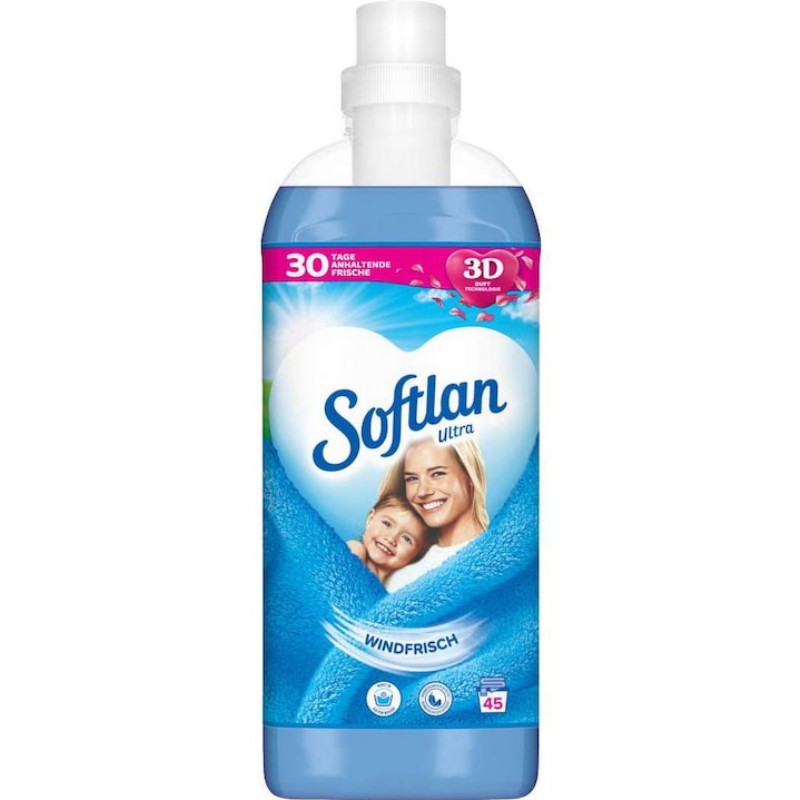 Öblítő Softlan 1000ml Kék