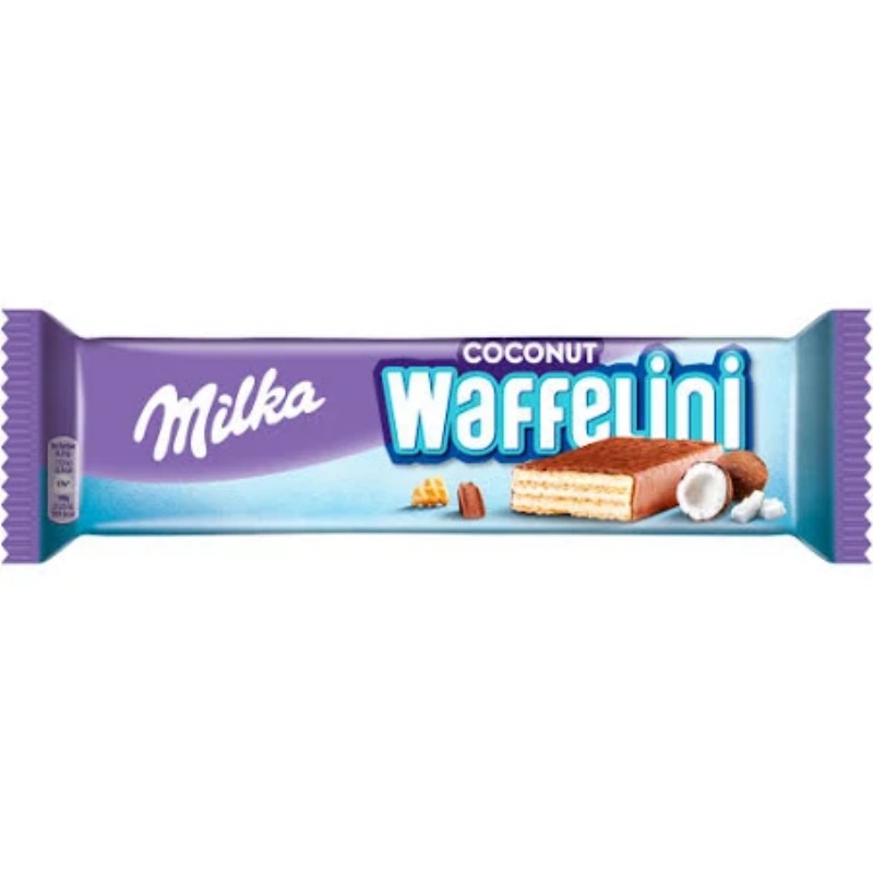 Csoki Milka Waffelini 31g Kókusz