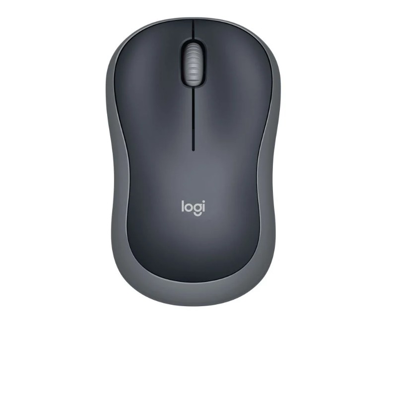 Egér Logitech M185 Wireless Mouse Grey