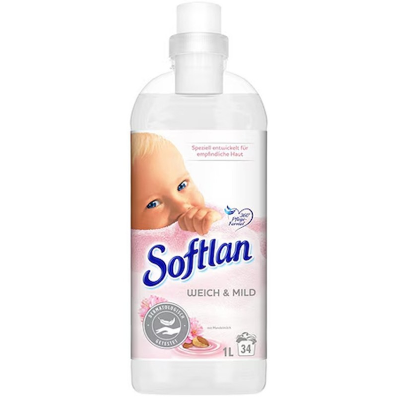 Öblítő Softlan fehér 1000ml.