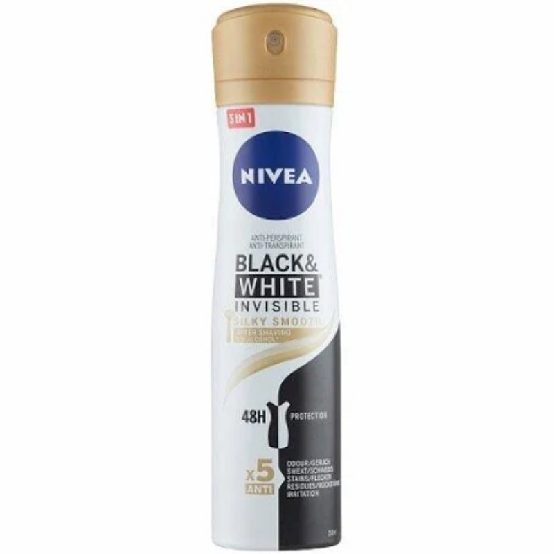 Dezodor Nivea spray Invisible Black&White 150ml