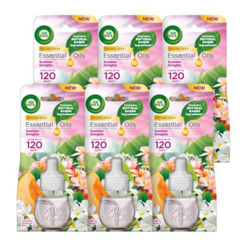 Légfrissítő Airwick elektromos utántöltő 19ml Summer Delight
