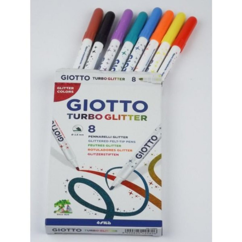 Filc Giotto Turbo Glitter 8-as