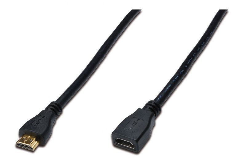 Kábel Assmann HDMI High Speed extension cable 3m