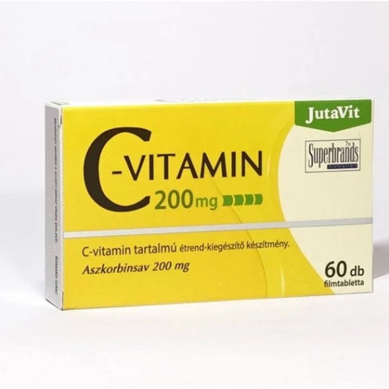 Vitamin JutaVit C-vitamin 200mg 60db