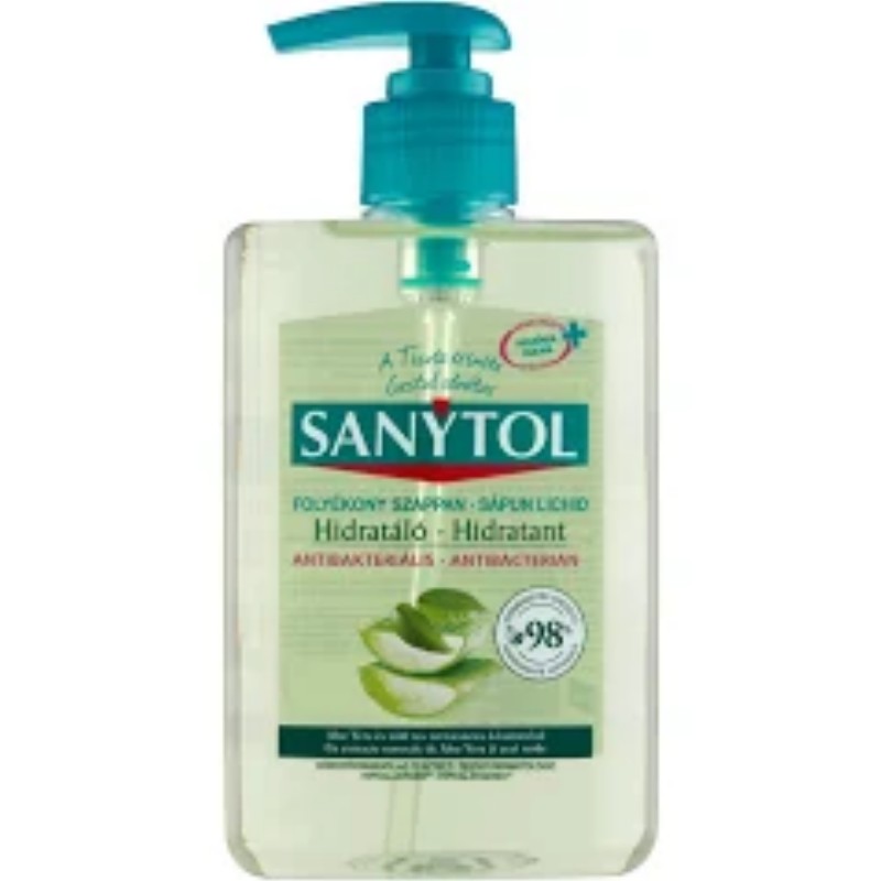 Folyékony szappan Sanytol 250ml Aloe Vera