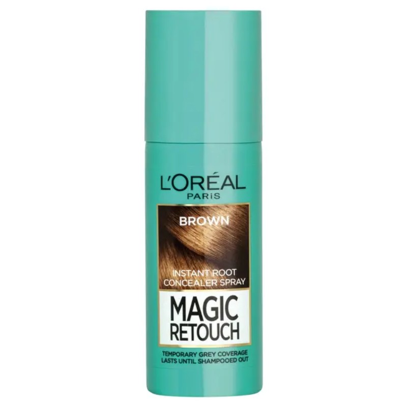 Hajtőszínező L'oreal Magic Retouch barna árnyalatokhoz