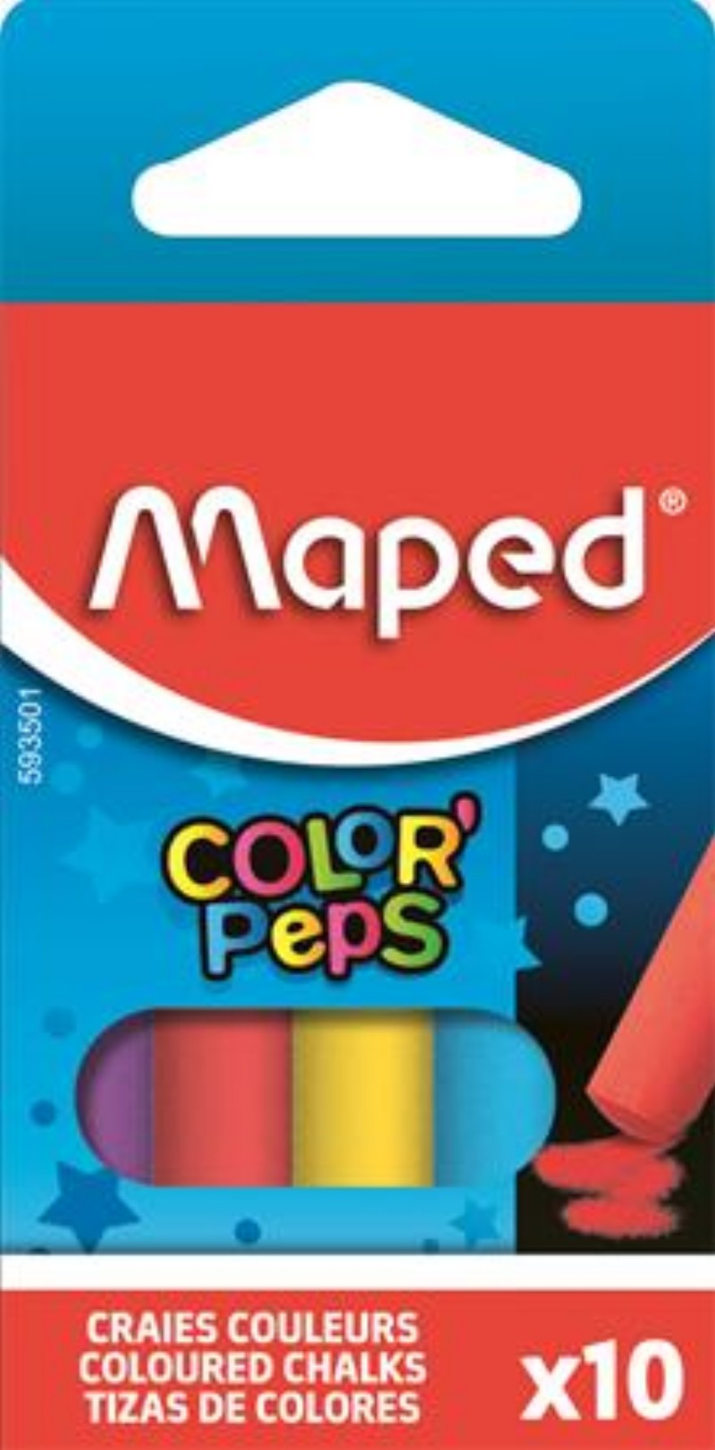 Táblakréta MAPED színes