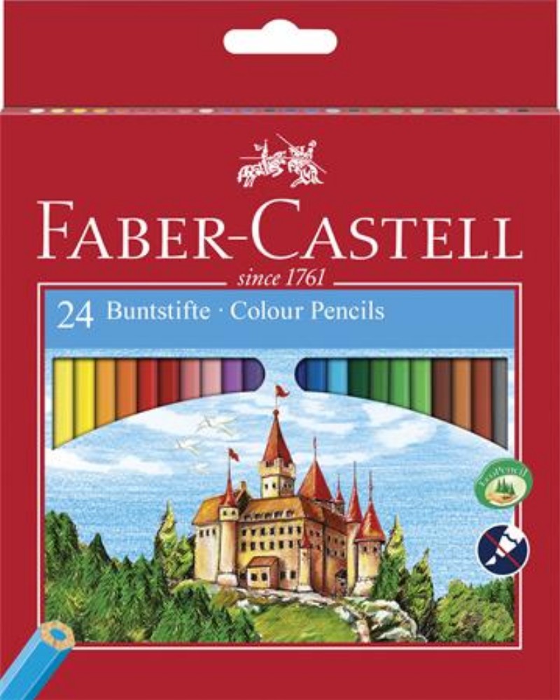 Színes ceruza készlet Faber-Castell Classic 24 szín