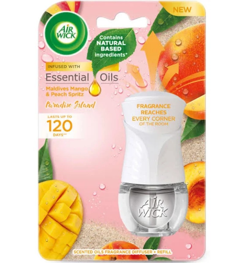 Légfrissítő Airwick elektromos utántöltő + készülék 19ml Maldív