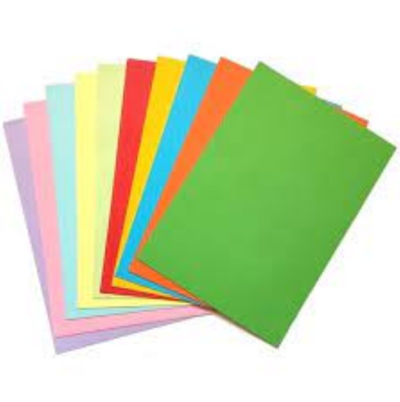 Fénymásolópapír színes A/4 80g vegyes pasztell színek 5x20ív