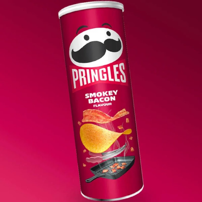 Chips Pringles 165g Bacon