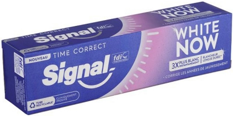 Fogkrém Signal White Now Time Correct 75ml