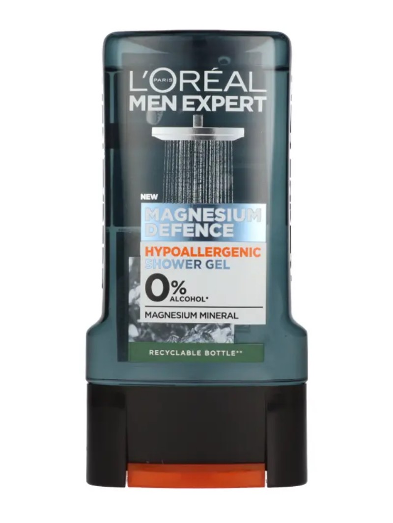 Tusfürdő L'Oréal Men Expert 300ml Magnesium Defence