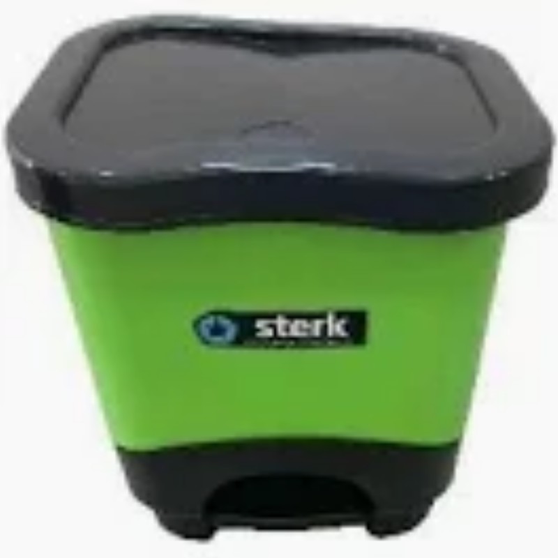 Szemetes pedálos 6L szögletes Casandra