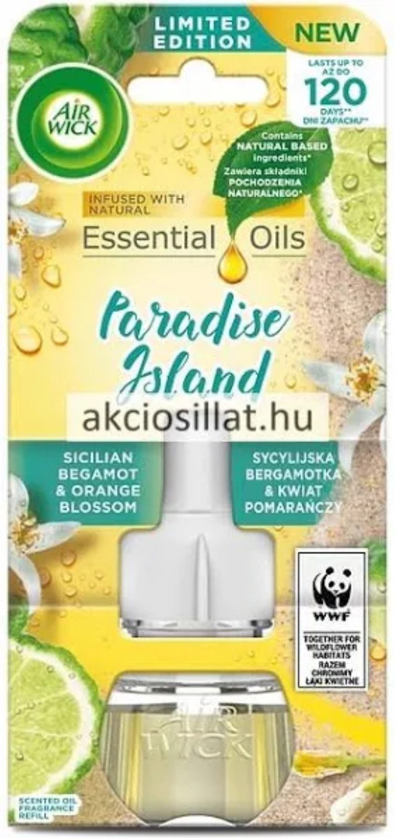 Légfrissítő Airwick 19ml utántöltő paradise island