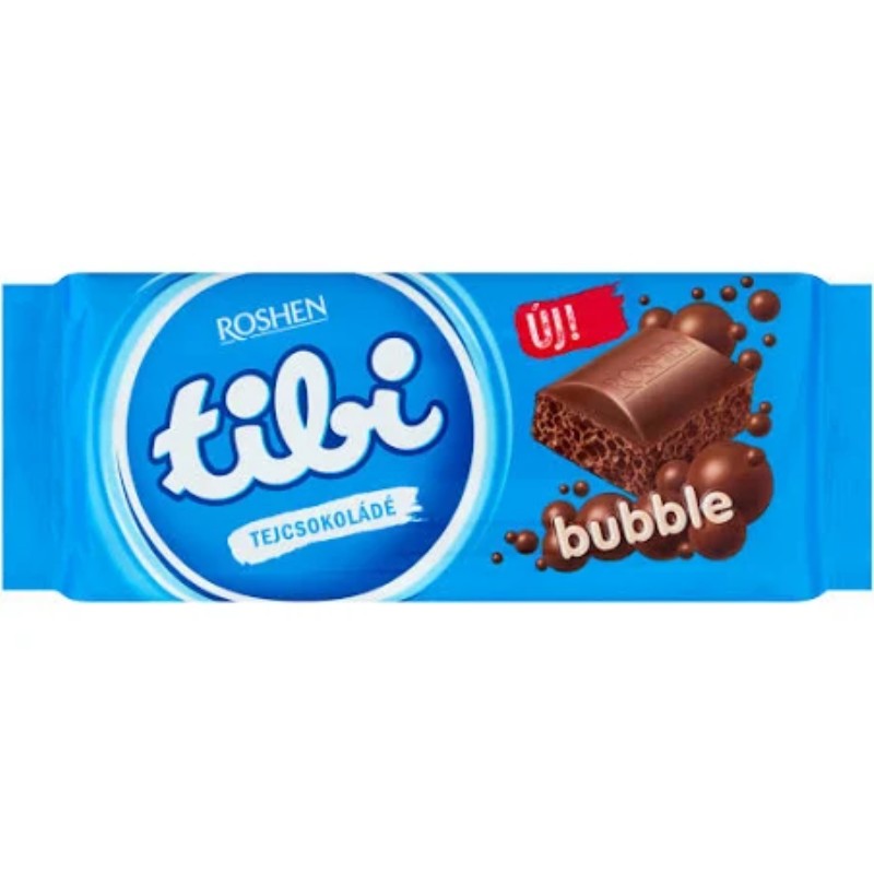 Csoki Tibi 80g Bubble tejcsoki
