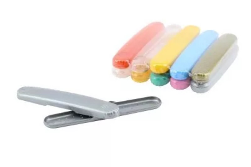 Fogkefe tartó Utazó Műanyag Több szín