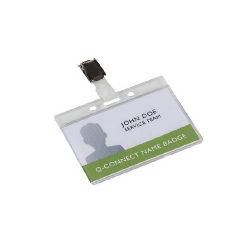 Névkitűző Q-Connect 10 db/csomag