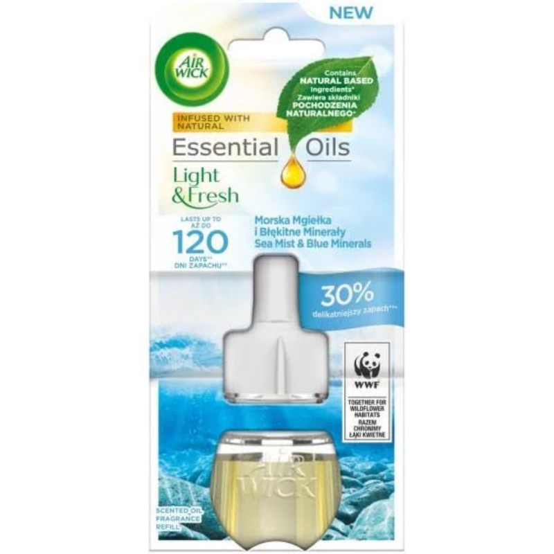 Légfrissítő Airwick el. utántöltő 19ml Tenger illata