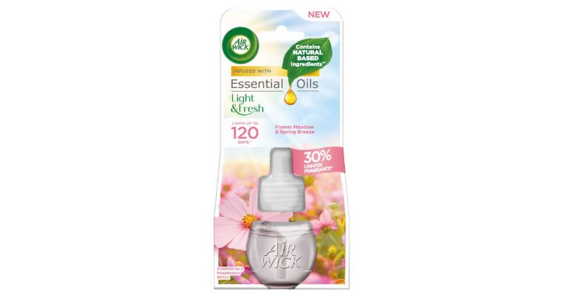 Légfrissítő Airwick elektromos utántöltő 19ml Tavasz