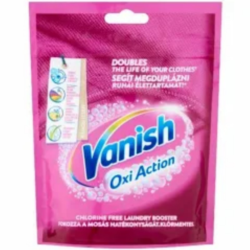 Folttisztító Vanish Oxi Action pink 300g