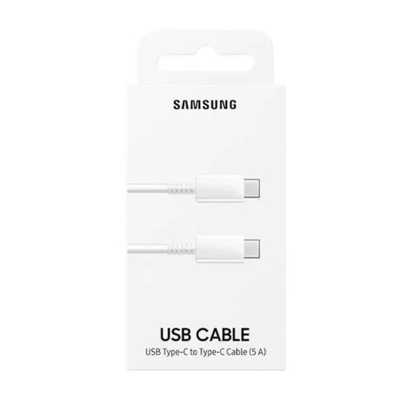 Kábel Samsung Type-C-Type-C 5A 100W 100cm Fehér