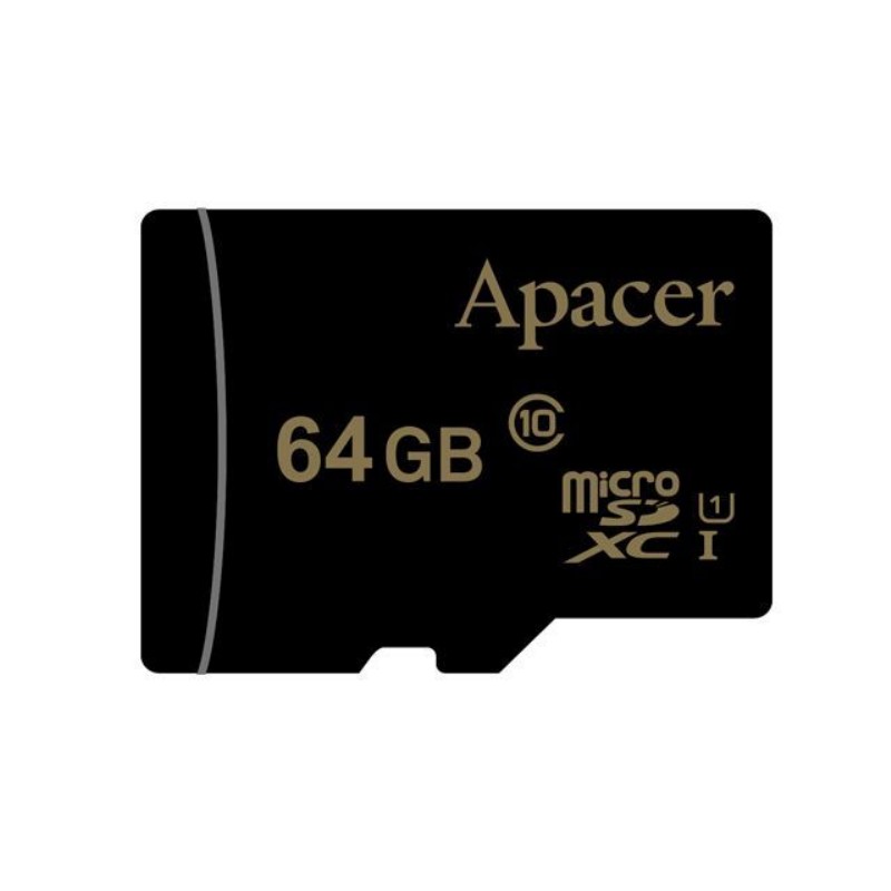Memóriakártya Apacer 64GB SDXC CL10 adapter nélkül