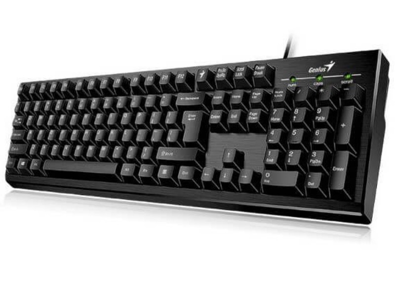 Billentyűzet Genius KB-117 USB Black HU