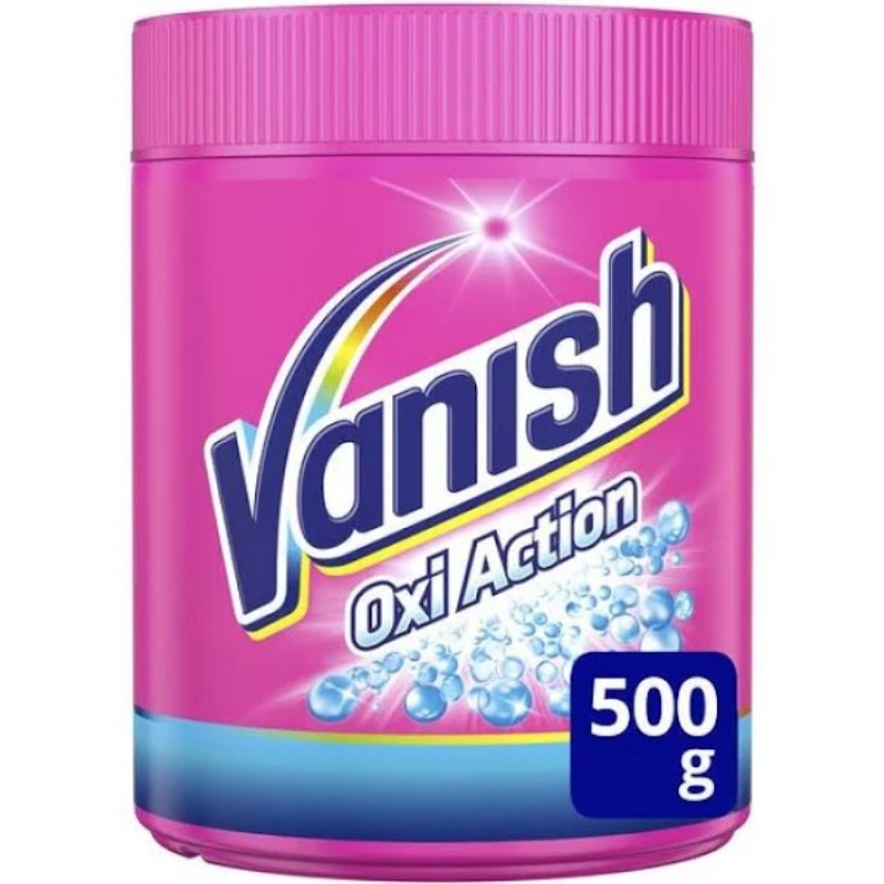 Folttisztító Vanish Oxi Action pink 500g