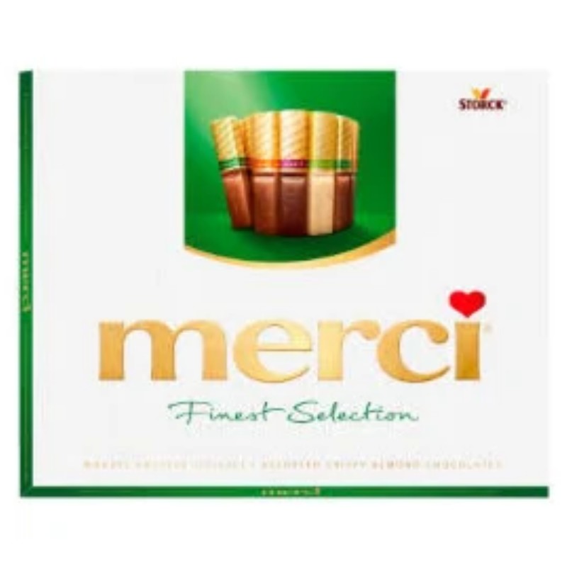 Csoki Merci táblás Finest Selection 250g Mandel
