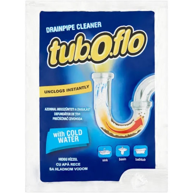 Lefolyótisztító Tub.O.Flo 60g Gran. Cold