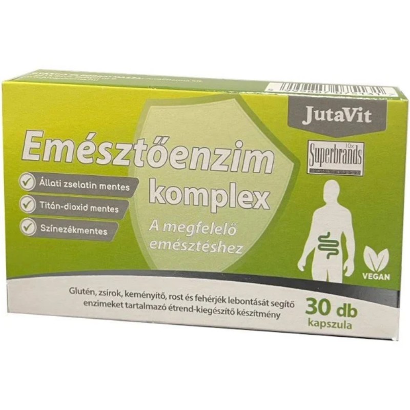 Vitamin JutaVit Digestive enzyme complex 30db