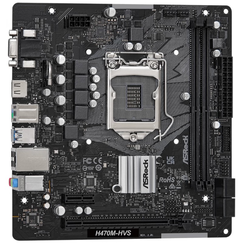 Alaplap ASRock H470M-HVS R2.0