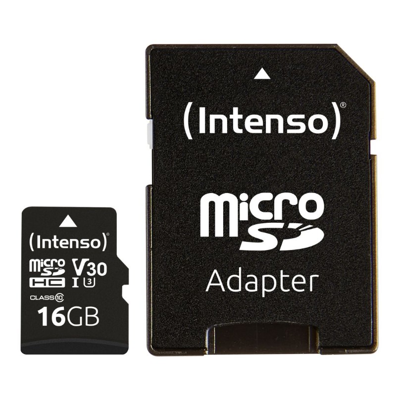 Memóriakártya Intenso 16GB MicroSDXC UHS-I Professional c10