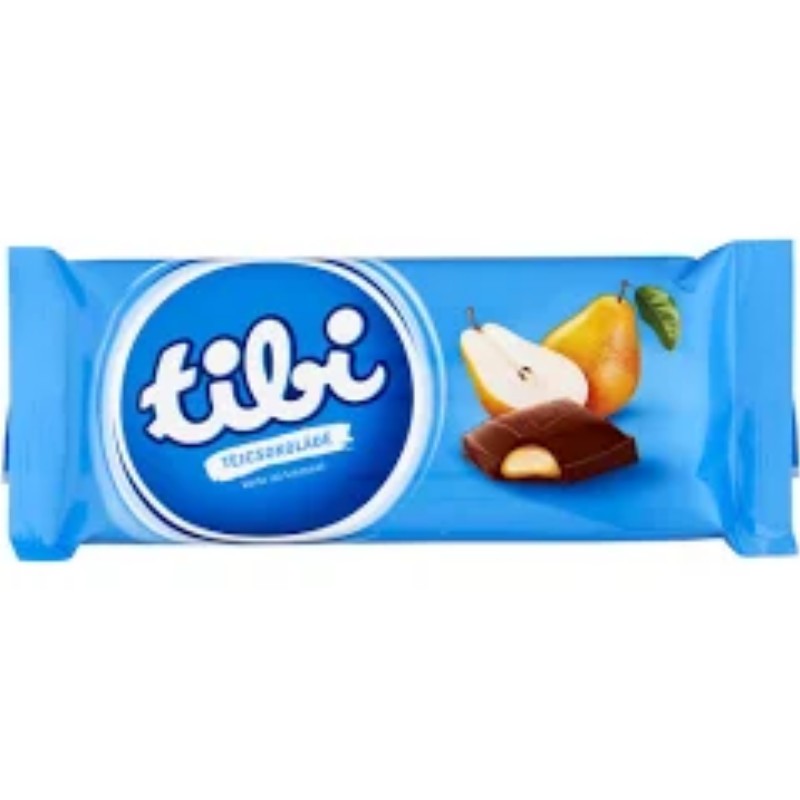 Csoki Tibi tejcsokoládé 90g Körte